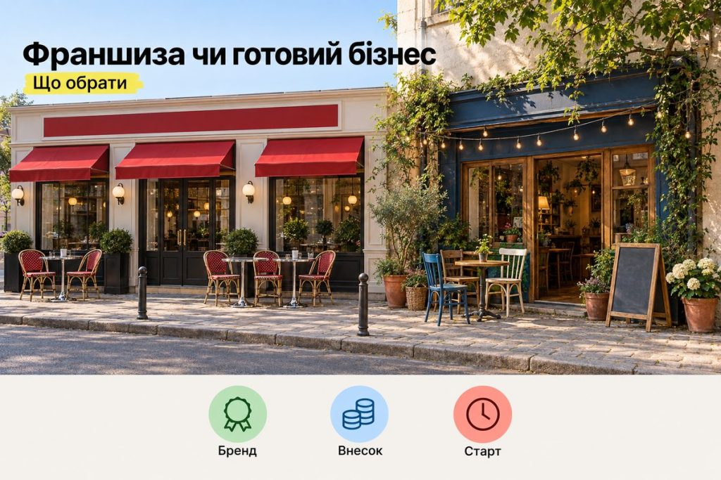 Франшиза чи готовий бізнес