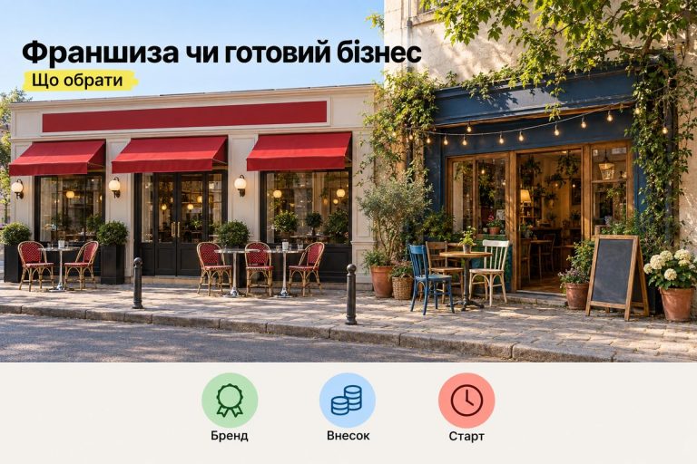 Франшиза чи готовий бізнес: що обрати, якщо є капітал і немає часу на експерименти