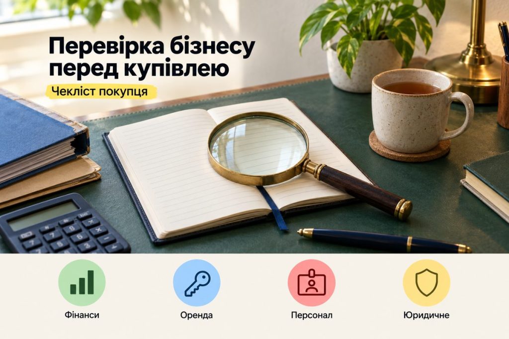 Перевірка бізнесу перед купівлею