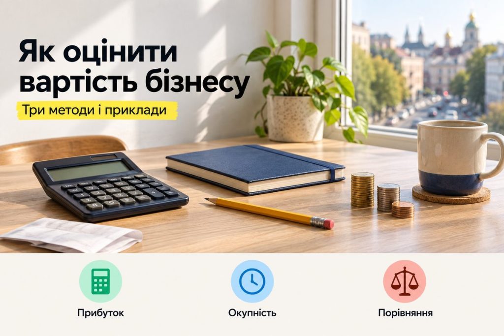 Як оцінити вартість бізнесу