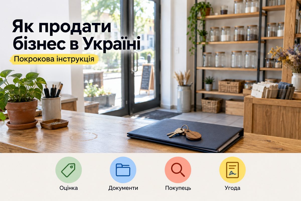 Як продати бізнес в Україні