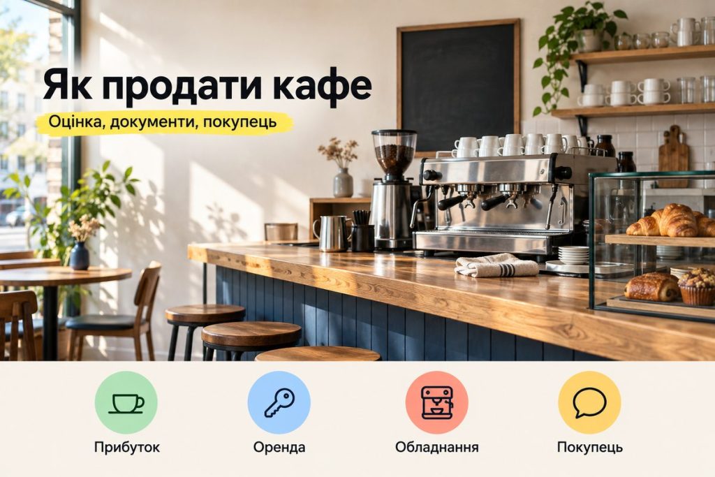 Як продати кафе