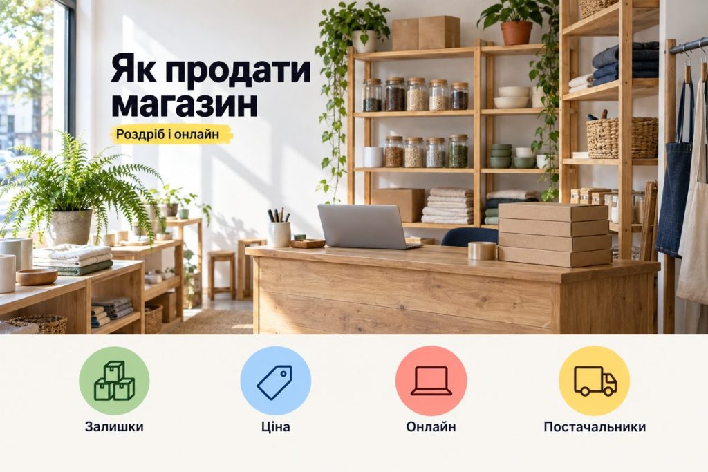 Як продати магазин