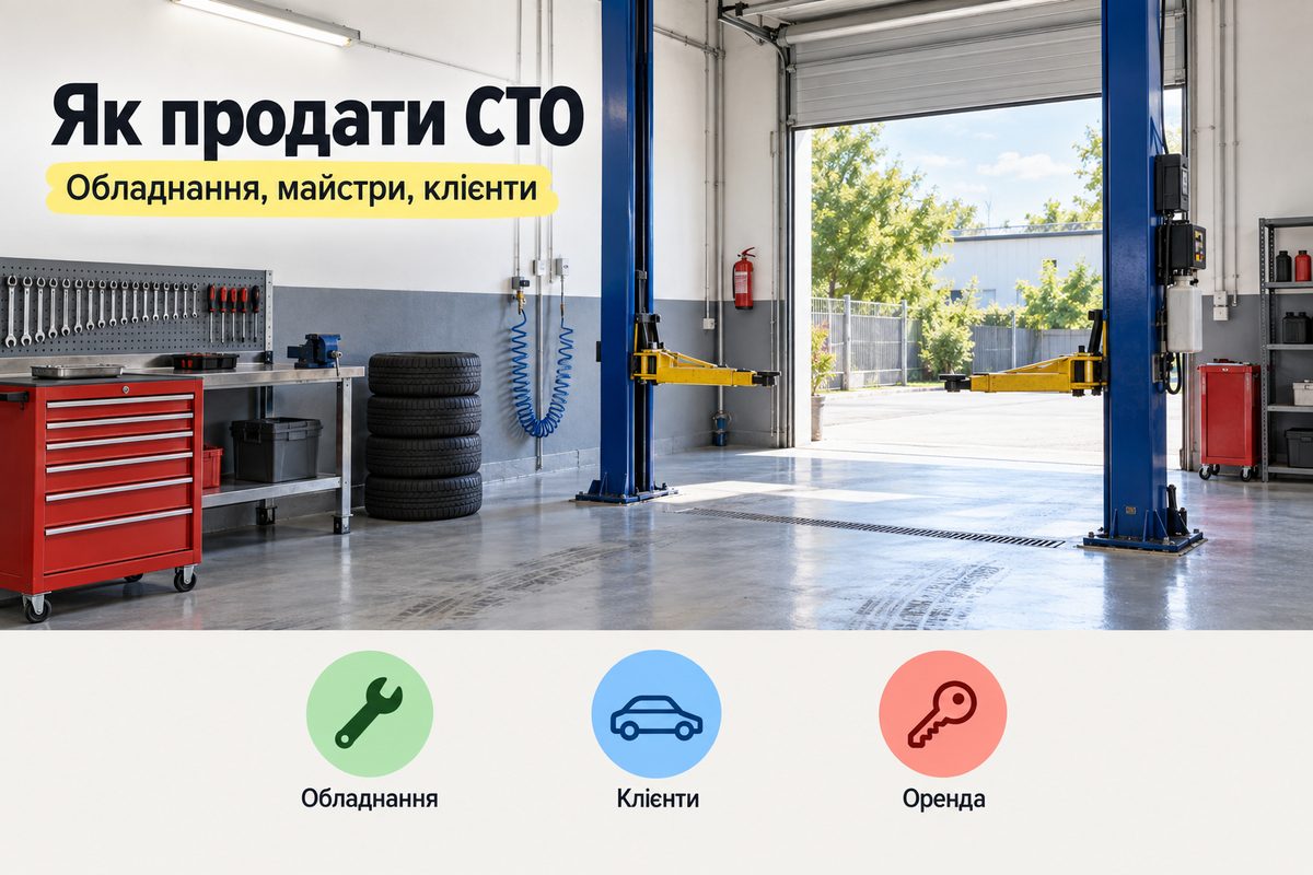 Як продати СТО